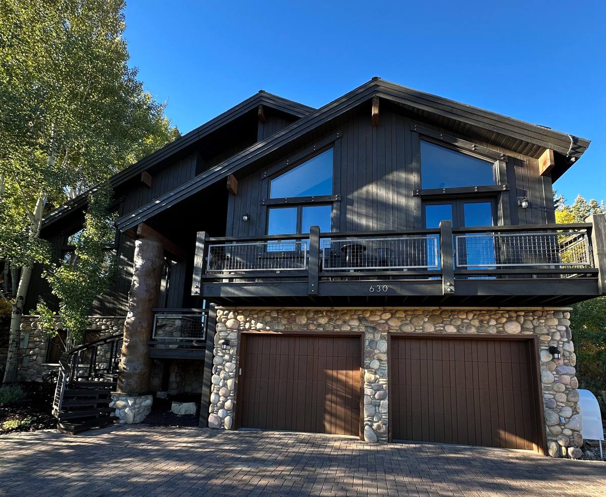 Spring painting preparation Park City Utah exterior home mountain